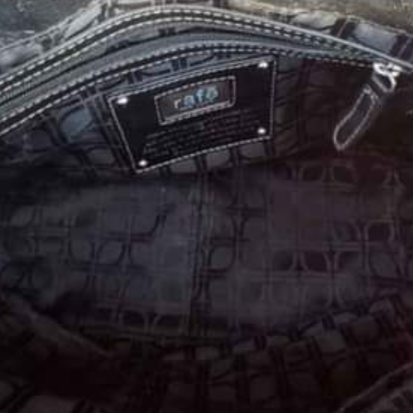 Western Cowgirl Leather Weave Satchel - Picture 4 of 4